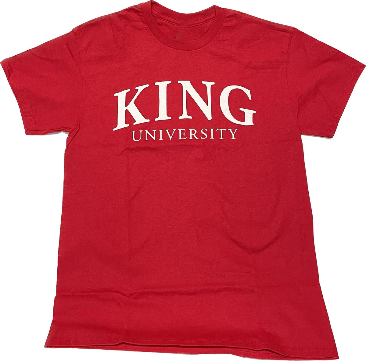 King University SS TShirt with White Print